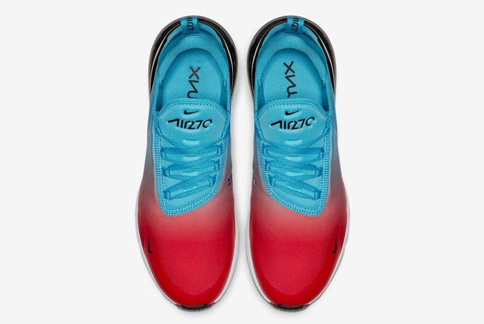 Nike Air Max 270 University Red Blue Fury Top