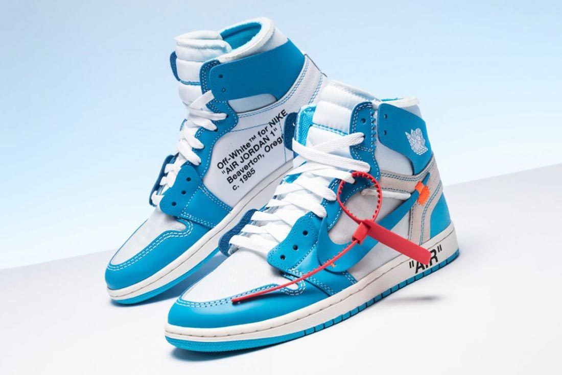 Air Jordan 1 x Off-White UNCAir Jordan 1 x Off-White UNC - OFour