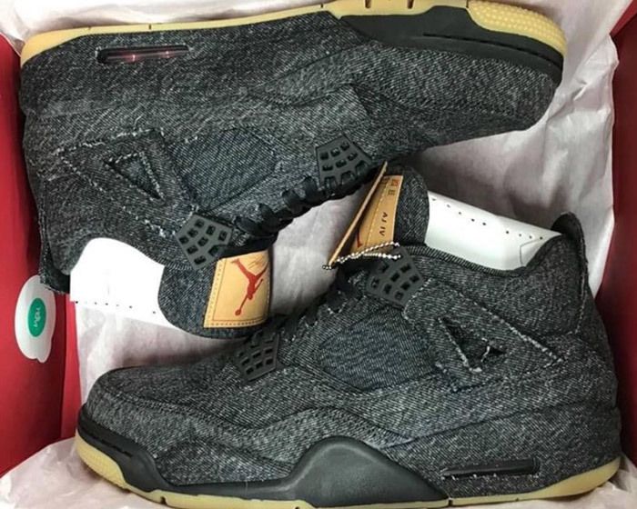 Will the Real Levi's x Air Jordan 4 'Black' Please Stand Up 