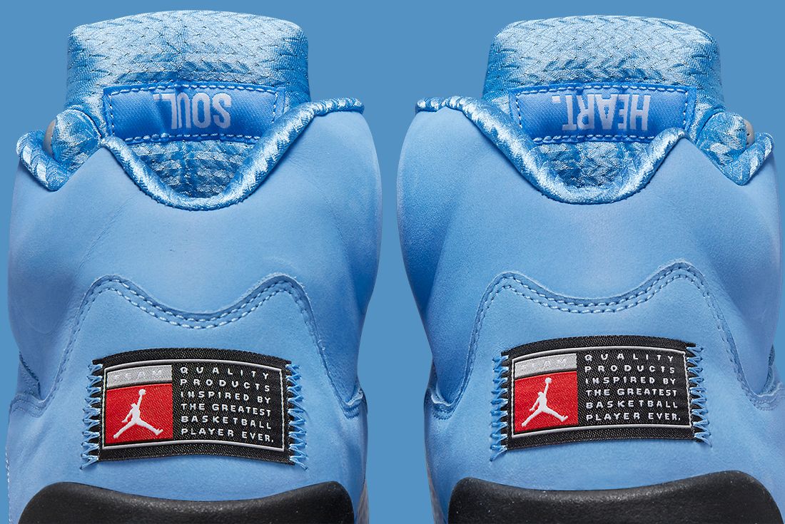 On-Foot! Air Jordan 5 ‘UNC’ - Sneaker Freaker