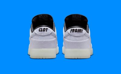 CLOT x fragment design x Nike Dunk Low '20th revealed'