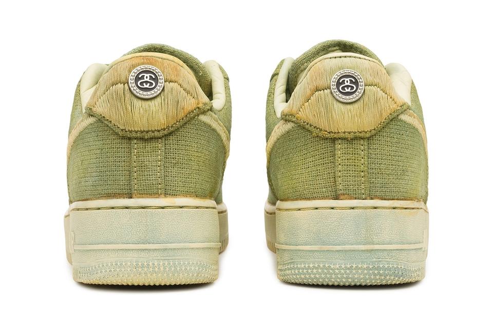 A Closer Look at Stussy's Hand-Dyed Nike Air Force 1 Collaboration - Sneaker Freaker