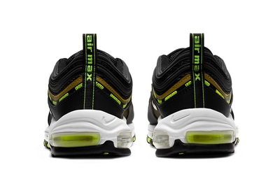 UNDEFEATED Nike Air Max 97 Black Neon