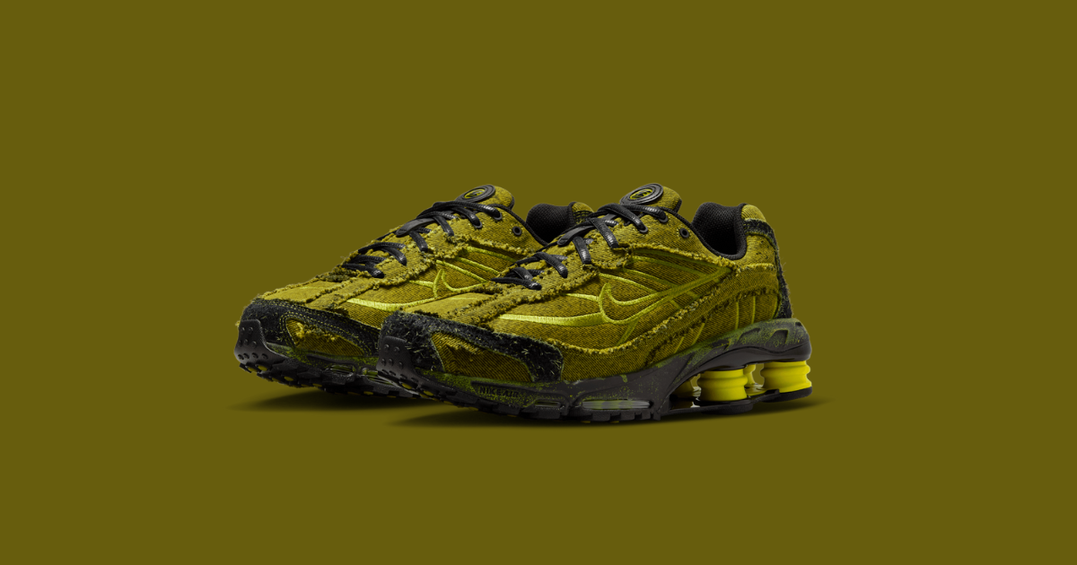★ナイキ★Shox Ride 2 Sneaker★Bright Cactus The Nike Shox Ride 2 Gets Grimy in 'Bright Cactus' Denim