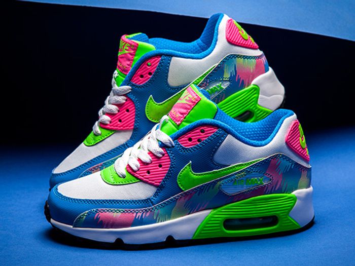 huella pasta Relacionado Nike Air Max 90 Print Gs (Neon 90s) - Sneaker Freaker