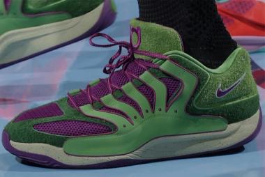 The Slim Reaper Sparks Up: The Nike KD 18 Goes Full Skunk