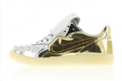 Nike Tiempo 94 Liquid Metal Gold Silver 1
