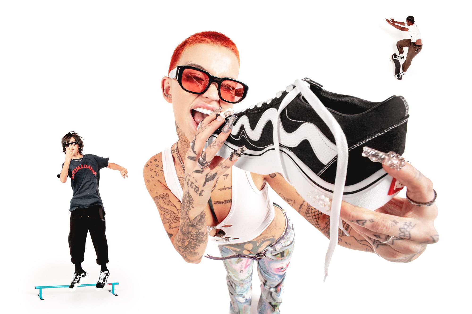 Tyga and MSCHF's 'Wavy Baby' Sneaker Is Wildly Warped!