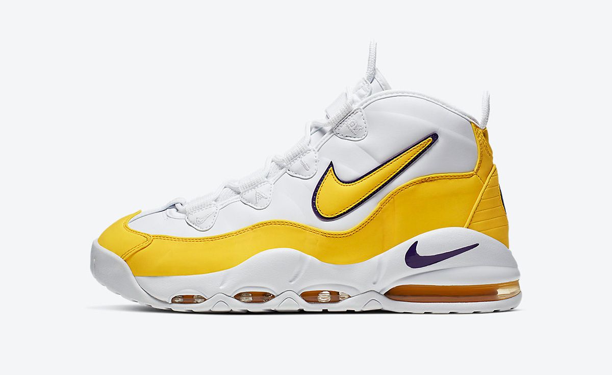 nike uptempo lakers