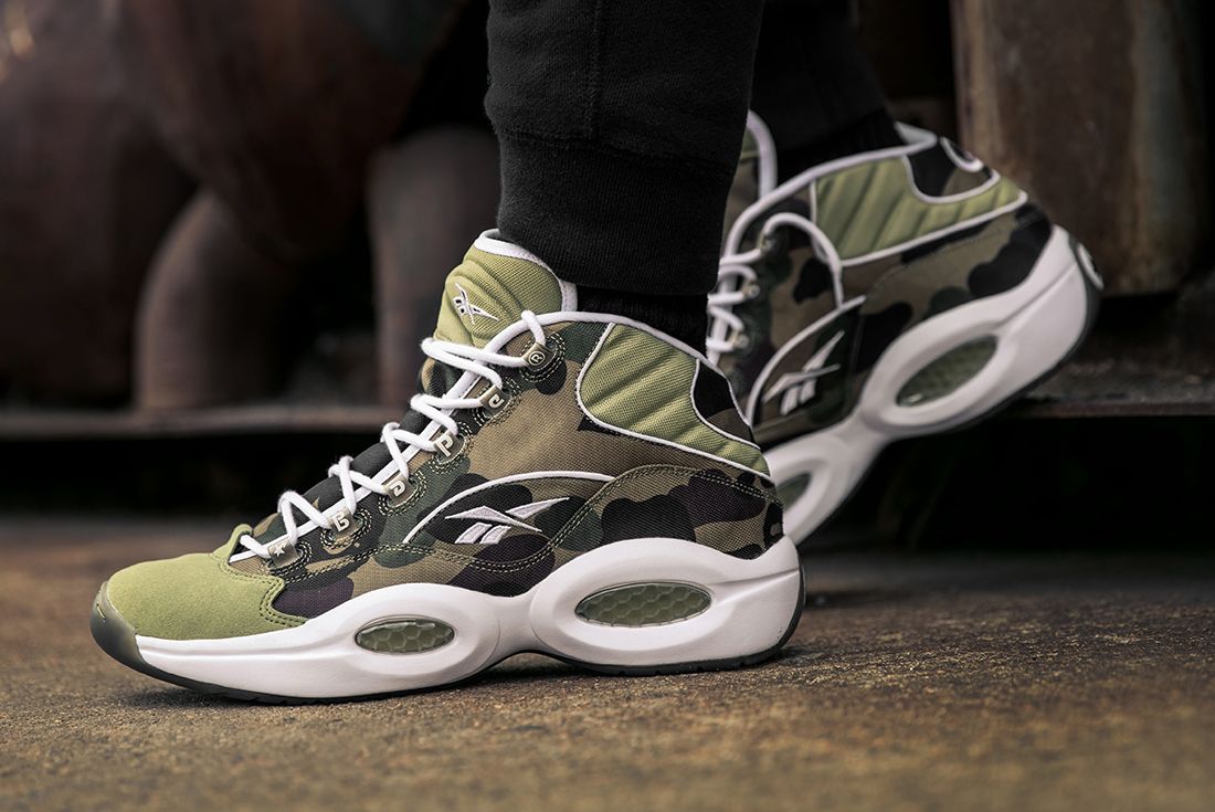 BAPE X mita Sneakers X Reebok Question Mid - Sneaker Freaker