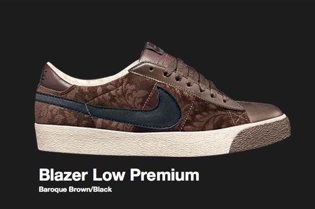 Nike Sb Baroque Brown Blazer Low 2007 1