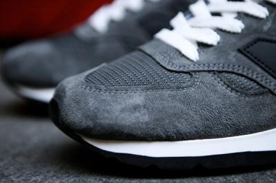 New Balance 990 Made In Usa Charcoal Grey 11