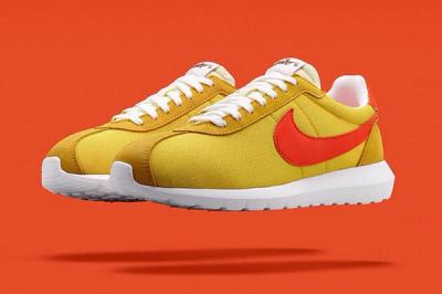 Nike Roshe Ld 1000 Fragment Design Yellow Orange 1