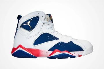 Air Jordan 7 (Olympic Alternate) - Releases 