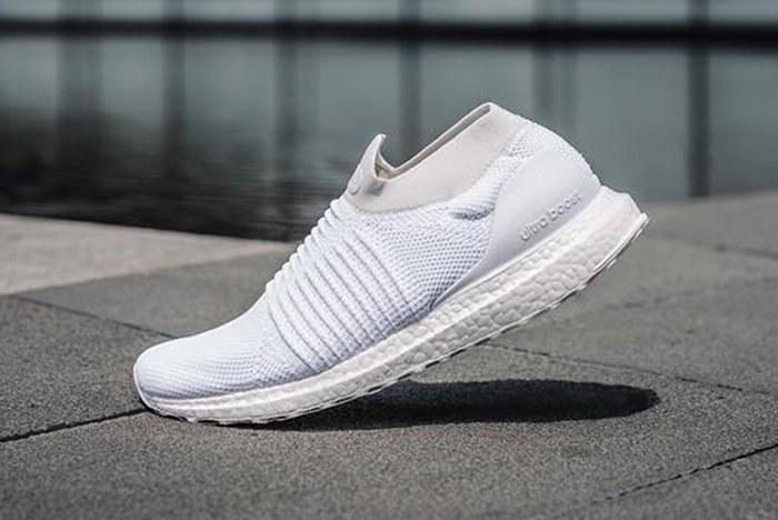 Shoe Ultraboost Laceless Beige Adidas Ultraboost Laceless Clear