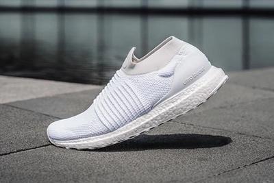 Adidas Ultra Boost Laceless White Beige5