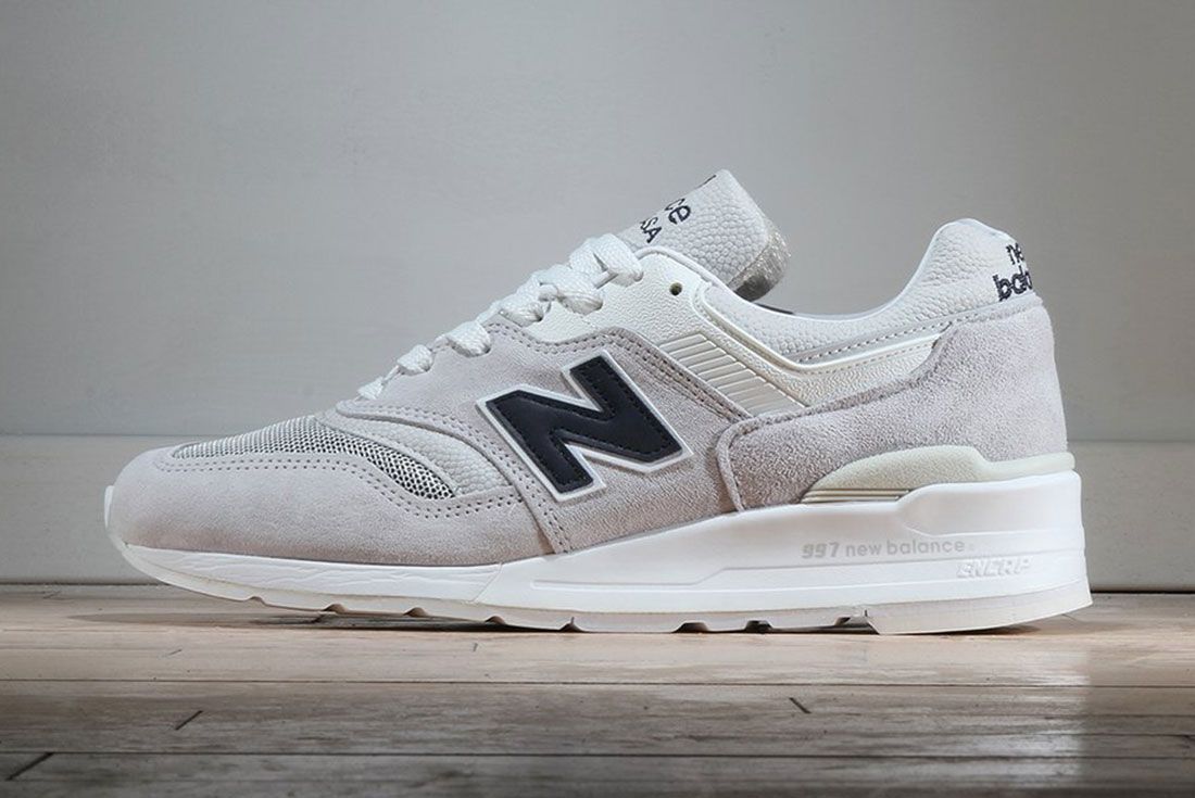 New Balance 997 – Made In Usa Pebbled White