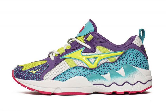 Mizuno Wave Rider 1 Fresh 90S Lateral