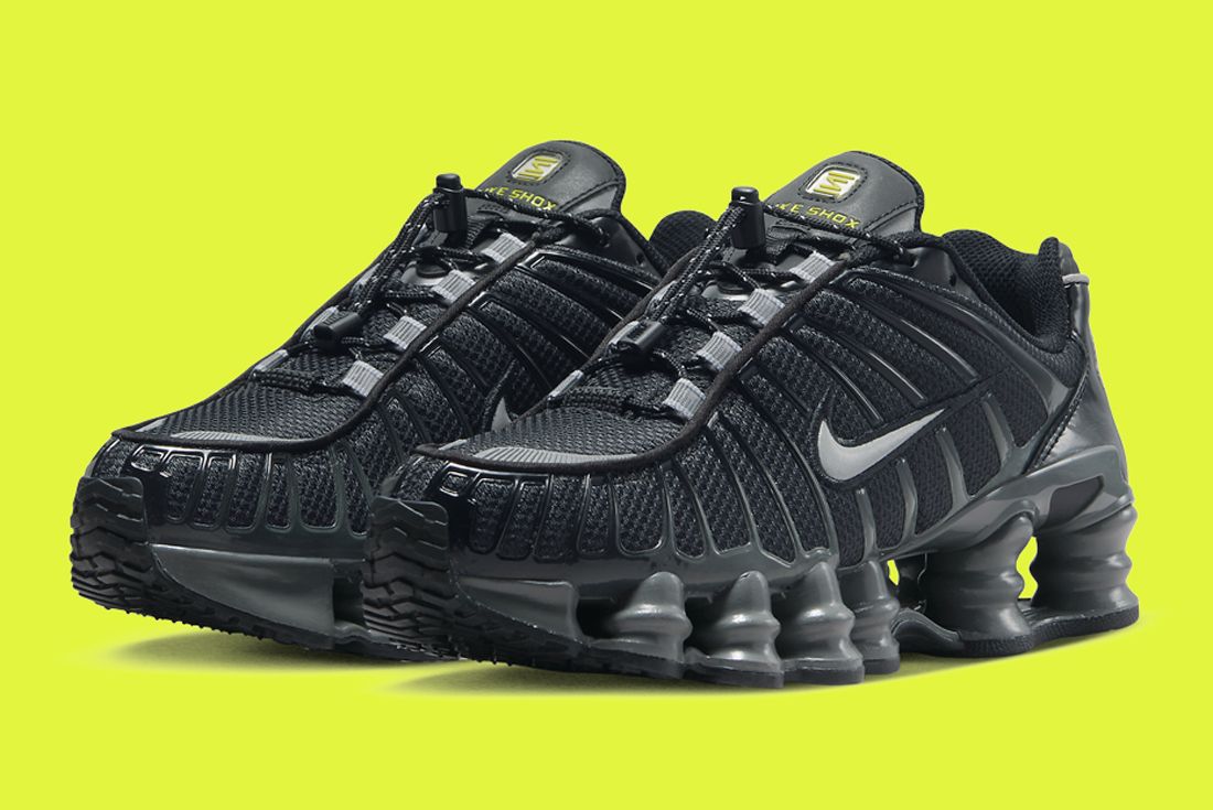 The Nike Shox TL Looks Mean in Stealth Mode