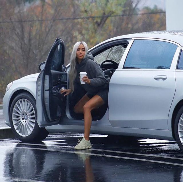 Influencers Getting Out of Cars Holding Coffee - Sneaker Freaker