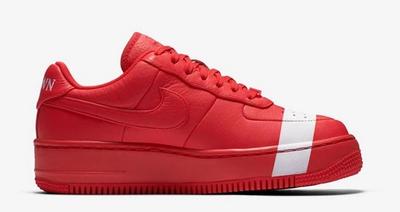Nike Air Force 1 Upstep Wmns Red White 3