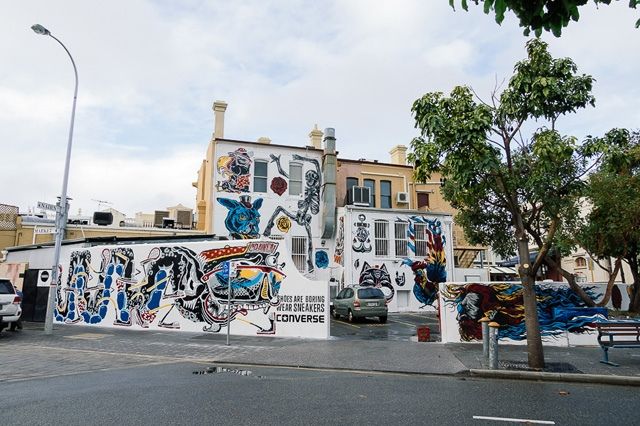 Converse Sneakers Clash Wall Fremantle 5