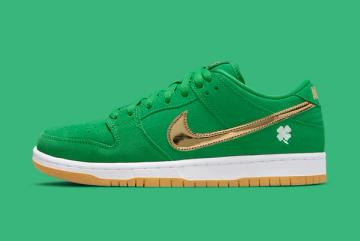 Tênis Nike Sb Dunk Low Pro St. Patrick's Day (2022)