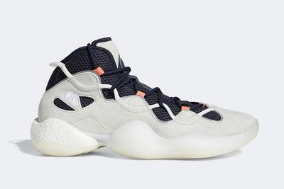 Adidas Crazy Byw 3 Iii White Legend Ink Coral Ee7961 Lateral