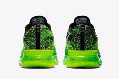 Nike Flyknit Air Max Voltage Green 4
