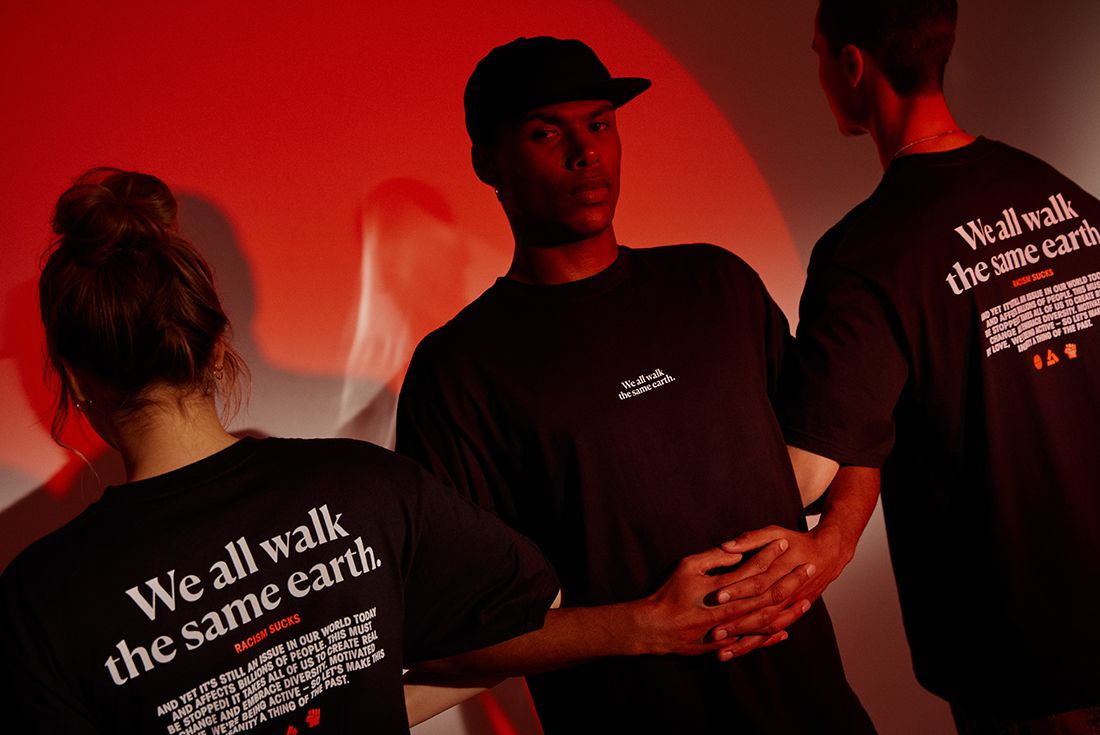 asphaltgold black friday anti-racism campaign