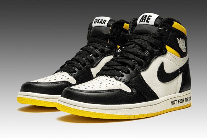 not for resale 1s yellow