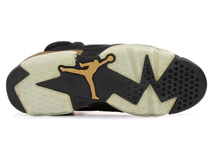 Air Jordan 6 Dmp Defining Moments 2020 Black Gold Release Date 3 Sole
