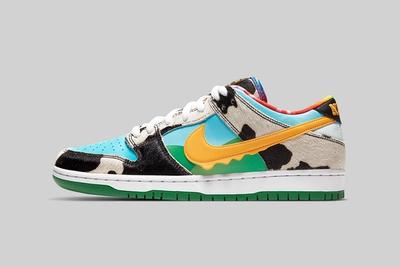 Ben & Jerry’s x Nike SB Dunk Low Chunky Dunky Left