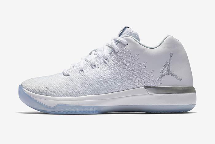Air Jordan Xxxi Low (Pure Platinum) - Releases 