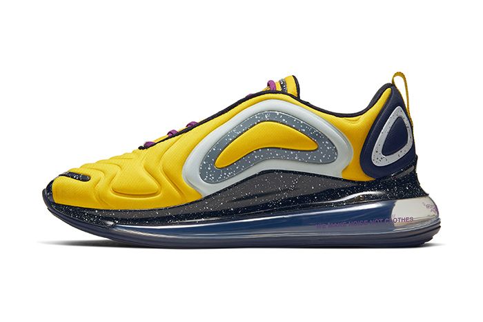 Undercover Nike Air Max 720 Yellow Release Date Lateral
