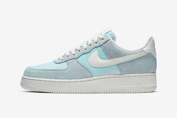 Nike Air Force 1 Ghost Aqua Lateral