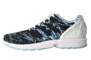 adidas zx flux blue and white