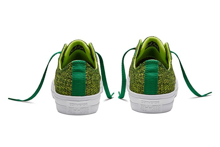 converse knit green