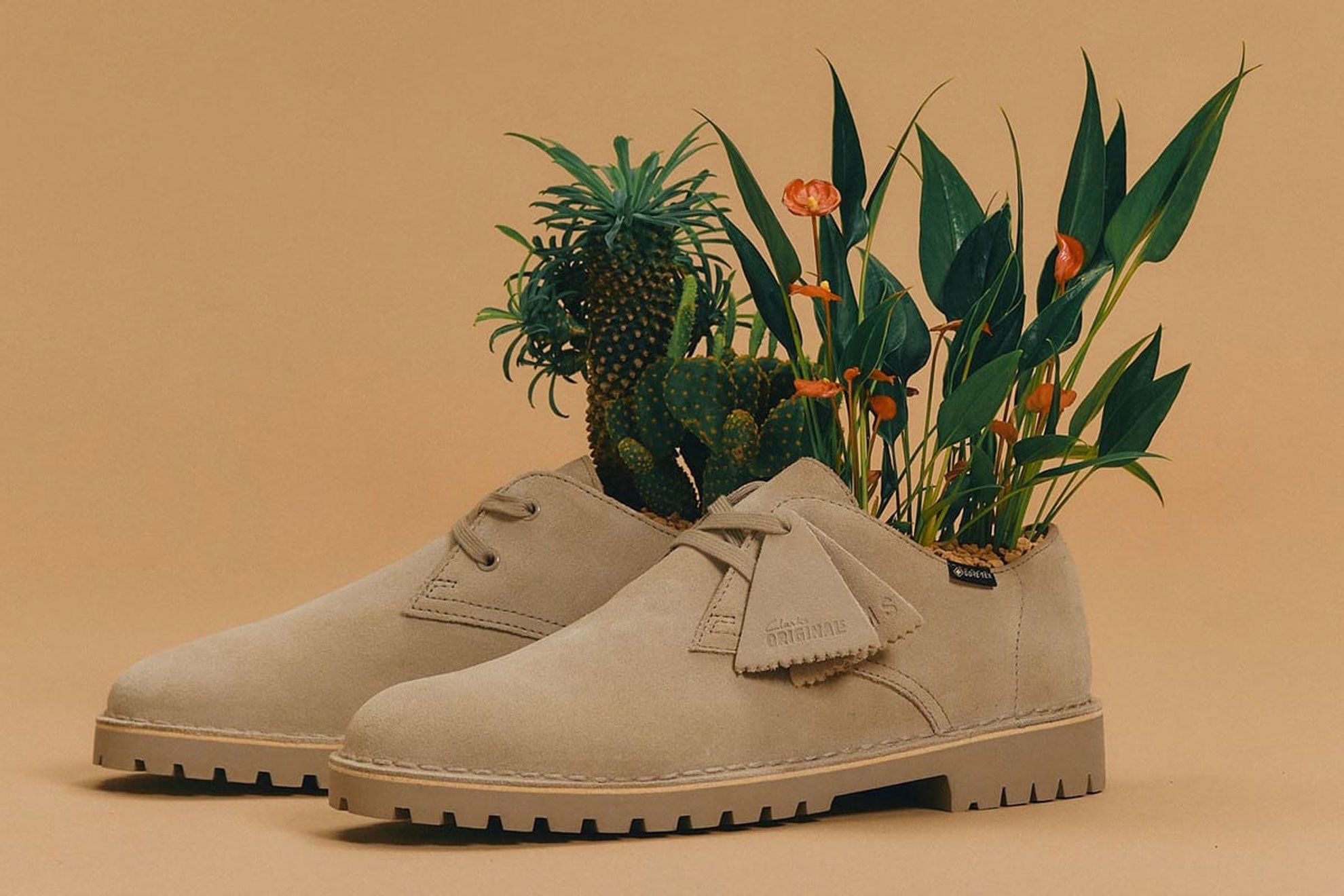 BEAMS x Clarks Equip the Desert Khan With GORE-TEX - Releases