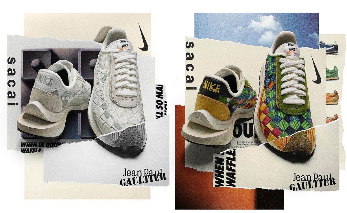 sacai and Nike Bring in Jean Paul Gaultier on the Woven ...