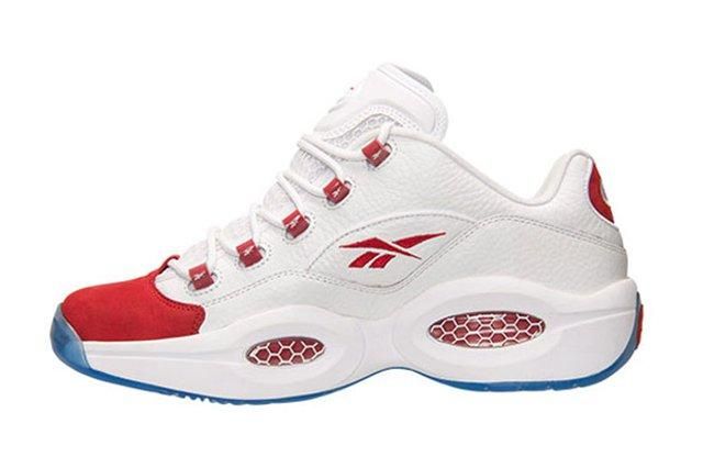 Reebok Question Low (Red Toe) - Sneaker 