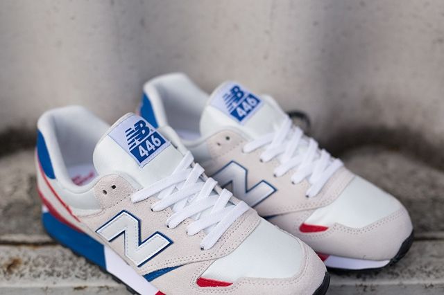 New Balance 446 (Off-White/Red/Blue) - Sneaker Freaker