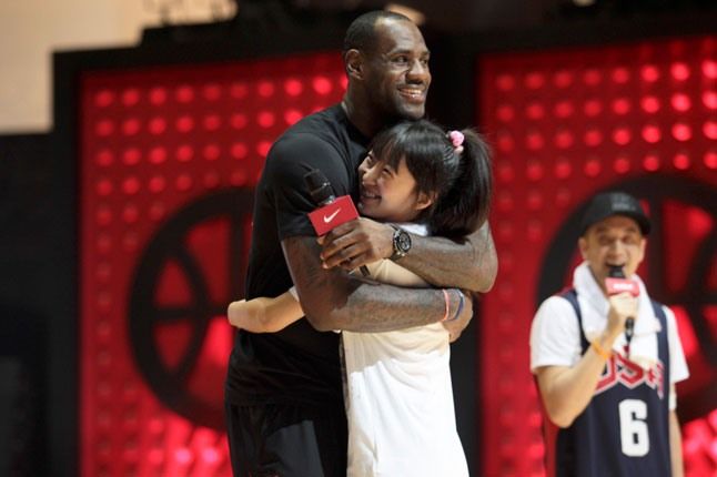 LeBron James China Tour Pics - Industry News