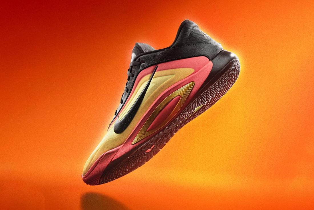 Nike A'One 'Supernova' orange background