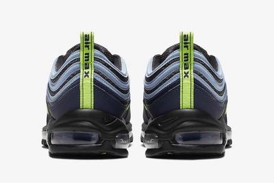 Nike Air Max 97 Volt Obsidian Heels