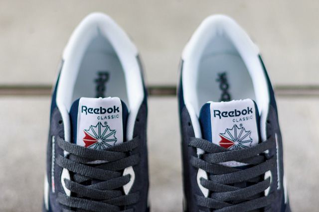 Reebok Classic Nylon R13 Navy Graphite Red