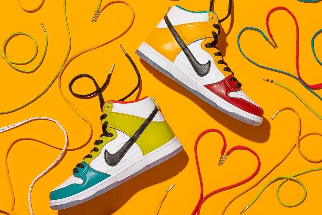 Where to Buy the froSkate x Nike SB Dunk High 'All Love, No Hate 