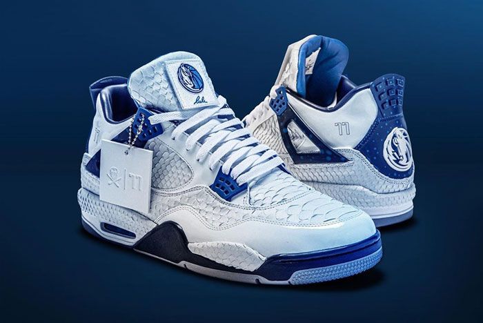 Luka Dončić Flexes Air Jordan 4 