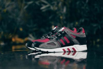 Adidas Eqt Running Guidance Support 93 Core Black Rust Red 2