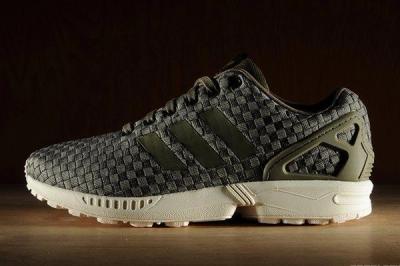 Adidas Zx Flux Reflective Weave Olive 3